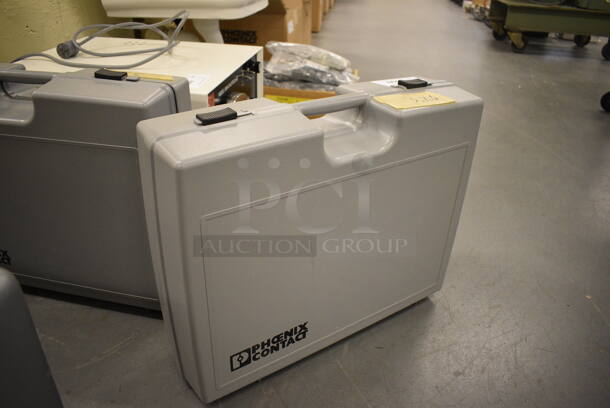 2 Phoenix Contact Gray Boxes. 21x17x6. 2 Times Your Bid! (south basement 019) - Image 2 of 4