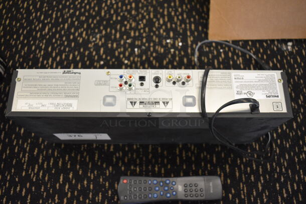 Philips DVD Player w/ Remote. 17x8.5x3. (room 204) - Image 6 of 6
