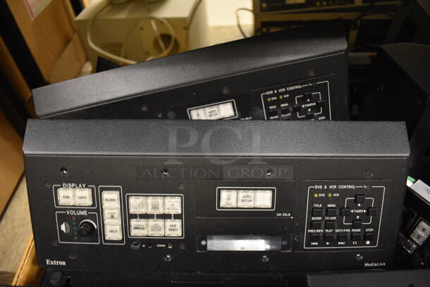 ALL ONE MONEY! Lot of 2 Boxes of Various Extron Pieces Including MLC 104 IP Plus. Includes 4.5x4.5x2, 14x5.5x4. (room 105) - Image 5 of 6