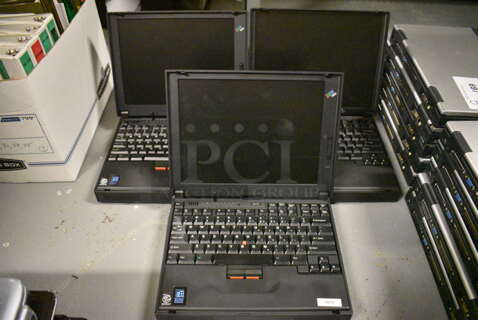 3 Various IBM Laptops. 3 Times Your Bid! (south basement 012)