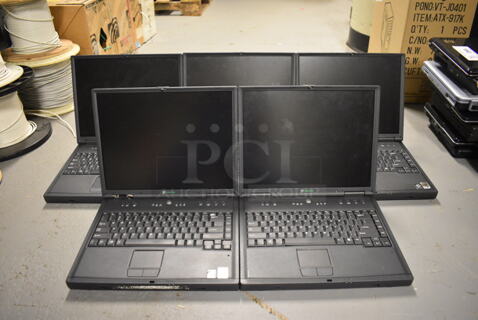 5 Gateway 15" Laptops. 5 Times Your Bid! (south basement 012)