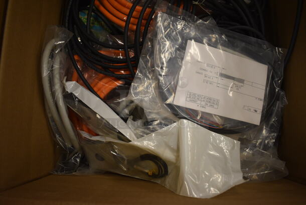 ALL ONE MONEY! Lot of 2 Boxes of Various Items Including Wires! (south basement 019) - Image 6 of 7