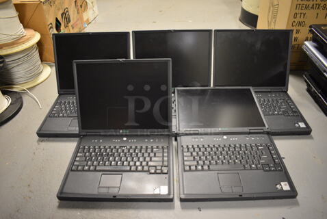 5 Gateway 15" Laptops. 5 Times Your Bid! (south basement 012)