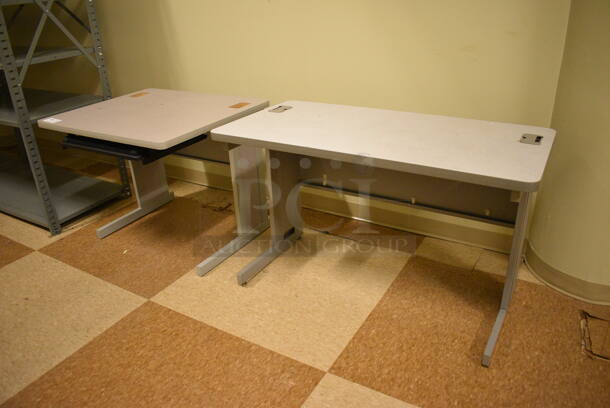 2 Various Tables. 35.5x29.5x29, 48x24x29. 2 Times Your Bid! (room 108a)