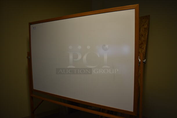 White Board Sign. 76x24x77. (room 104) - Image 2 of 4