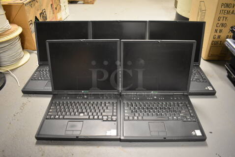 5 Gateway 15" Laptops. 5 Times Your Bid! (south basement 012)