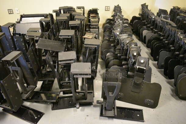 ALL ONE MONEY! Lot of Various Black Metal Pieces for Computers Including Tower Desk Attachments! BUYER MUST REMOVE: Give Yourself Ample Time To Remove This Item on Pick Up Day. (room 104) - Image 4 of 10