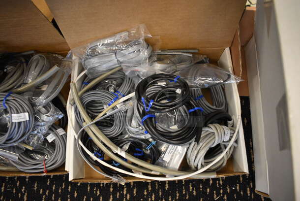 ALL ONE MONEY! Lot of 6 Boxes of Various Wires! (room 204) - Image 3 of 7
