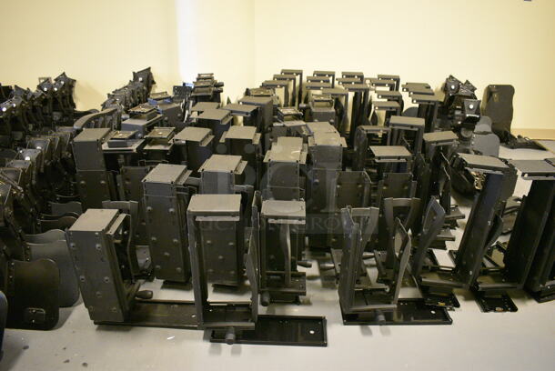ALL ONE MONEY! Lot of Various Black Metal Pieces for Computers Including Tower Desk Attachments! BUYER MUST REMOVE: Give Yourself Ample Time To Remove This Item on Pick Up Day. (room 104) - Image 6 of 10