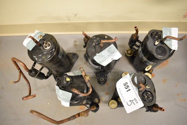 5 Rechi Precision Model 39R131E Compressors. 7x7x10. 5 Times Your Bid! (north basement 004) - Image 3 of 4
