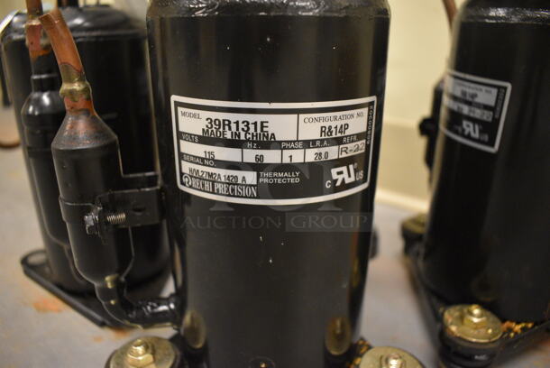 5 Rechi Precision Model 39R131E Compressors. 7x7x10. 5 Times Your Bid! (north basement 004) - Image 4 of 4