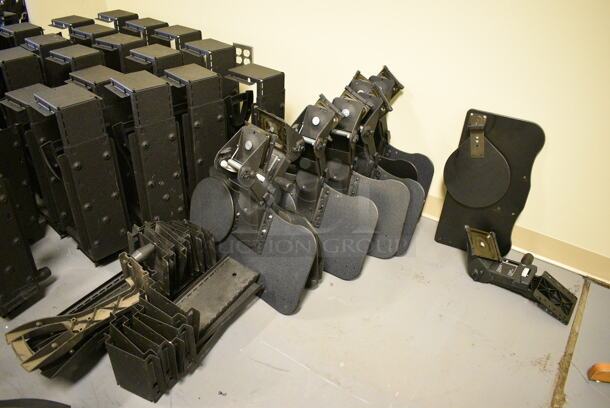 ALL ONE MONEY! Lot of Various Black Metal Pieces for Computers Including Tower Desk Attachments! BUYER MUST REMOVE: Give Yourself Ample Time To Remove This Item on Pick Up Day. (room 104) - Image 8 of 10