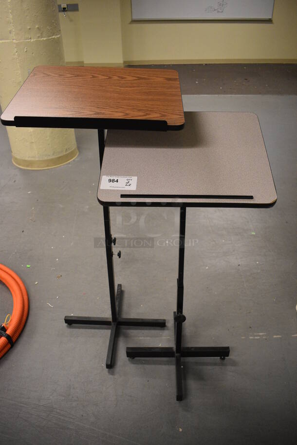 2 Podiums. 20x16x44, 20x16x49. 2 Times Your Bid! (south basement 017) - Image 1 of 3