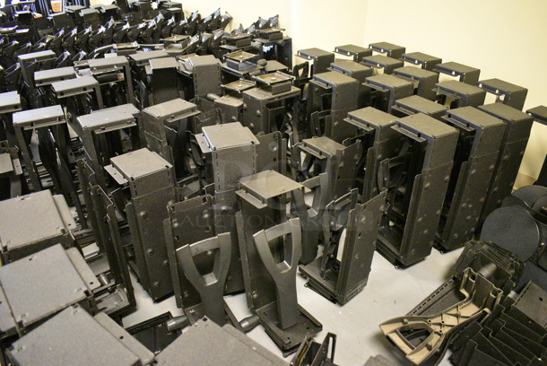 ALL ONE MONEY! Lot of Various Black Metal Pieces for Computers Including Tower Desk Attachments! BUYER MUST REMOVE: Give Yourself Ample Time To Remove This Item on Pick Up Day. (room 104) - Image 9 of 10