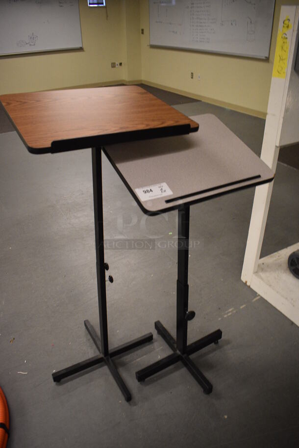 2 Podiums. 20x16x44, 20x16x49. 2 Times Your Bid! (south basement 017) - Image 2 of 3