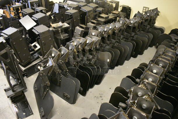 ALL ONE MONEY! Lot of Various Black Metal Pieces for Computers Including Tower Desk Attachments! BUYER MUST REMOVE: Give Yourself Ample Time To Remove This Item on Pick Up Day. (room 104) - Image 10 of 10