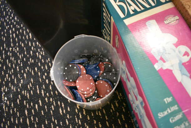 ALL ONE MONEY! Lot of Various Items Including Dart Board, Chess and Monopoly! (room 204) - Image 4 of 5