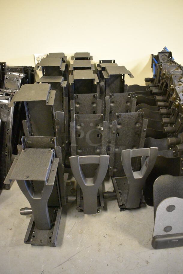 ALL ONE MONEY! Lot of Various Black Metal Pieces for Computers Including Tower Desk Attachments! BUYER MUST REMOVE: Give Yourself Ample Time To Remove This Item on Pick Up Day. (room 104) - Image 7 of 10