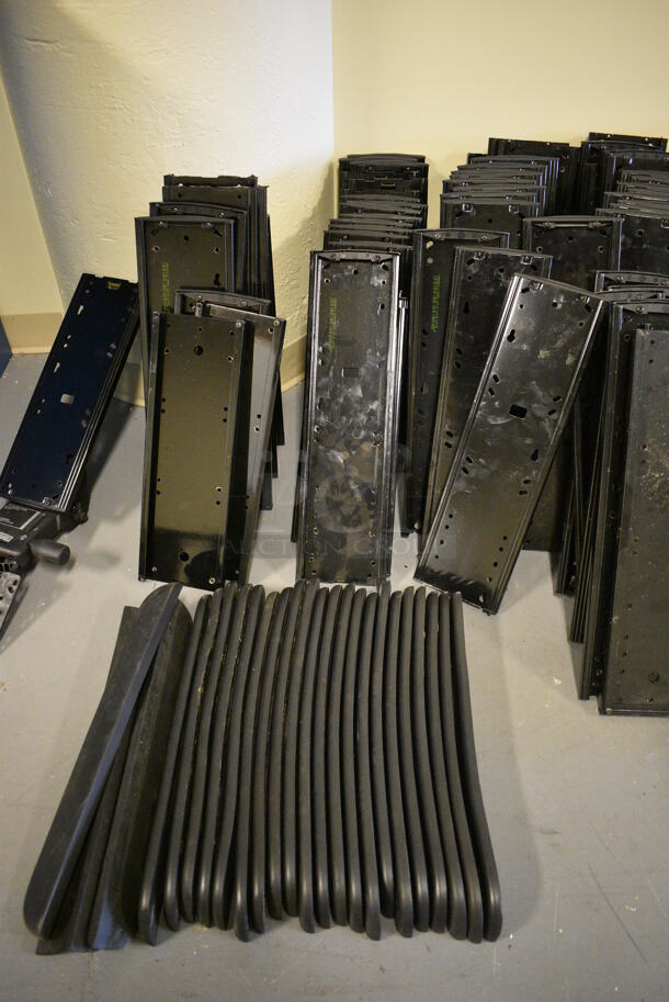 ALL ONE MONEY! Lot of Various Black Metal Pieces for Computers Including Tower Desk Attachments! BUYER MUST REMOVE: Give Yourself Ample Time To Remove This Item on Pick Up Day. (room 104) - Image 9 of 10