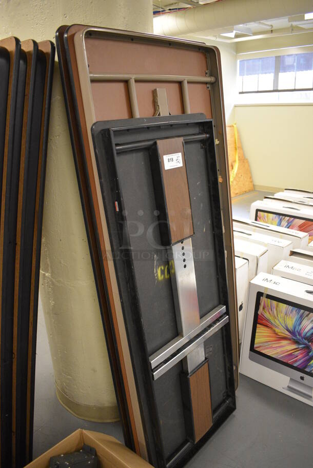 3 Various Folding Tables. Includes 72x30x30. 3 Times Your Bid! (south basement 019) - Image 2 of 3