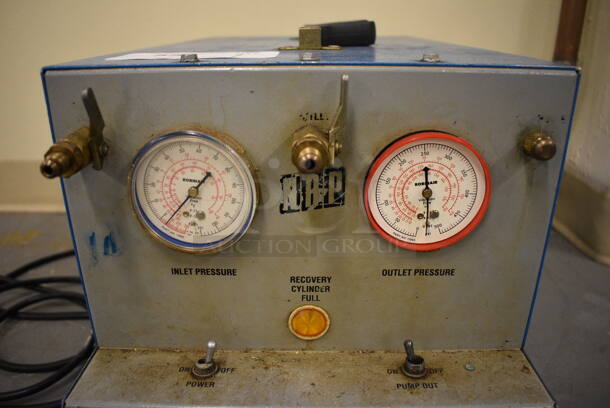 National Refrigeration Products Model ULVI Metal Refrigerant Recovery. 11x20.5x12.5. (north basement 004) - Image 2 of 6