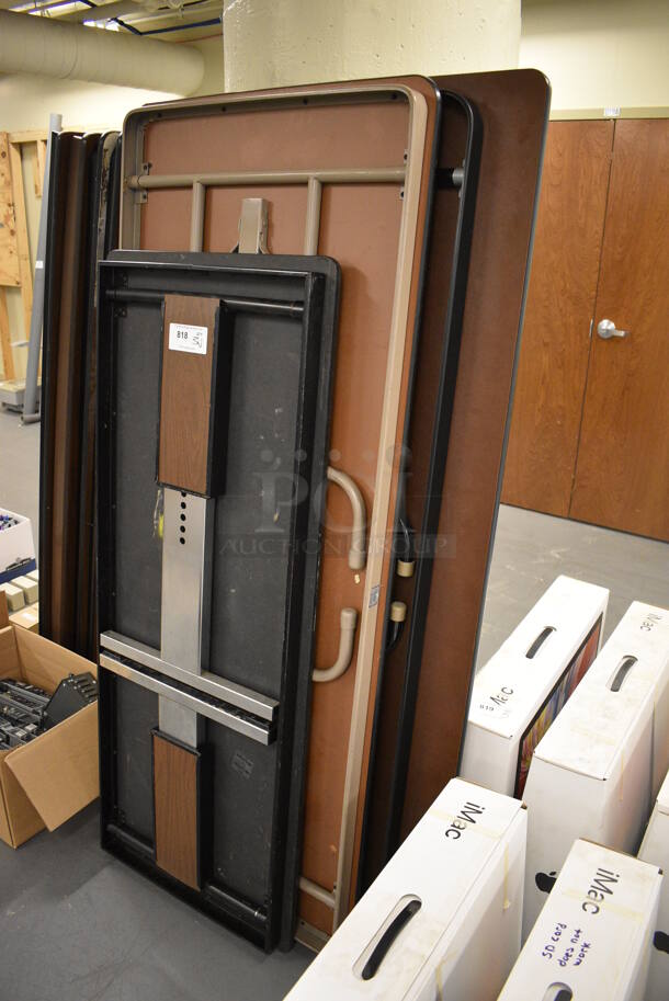 3 Various Folding Tables. Includes 72x30x30. 3 Times Your Bid! (south basement 019) - Image 3 of 3