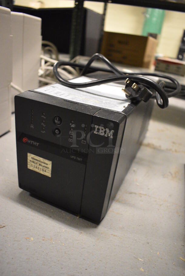 IBM Server UPS 750T Stand Alone Tower. 5.5x14x6. (south basement 012) - Image 2 of 4