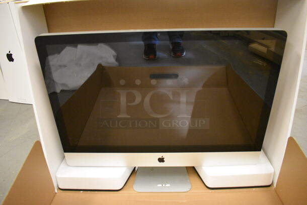 5 IN ORIGINAL BOX! Apple Model A1312 27" All In One Computers. Units Have Been Lightly Used! 5 Times Your Bid! (south basement 019) - Image 1 of 11
