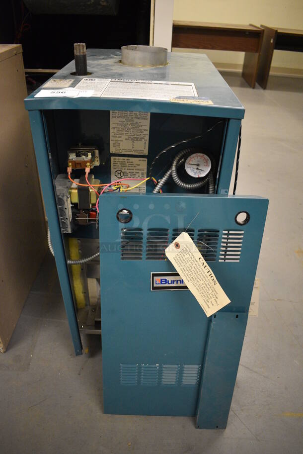 Burnham Model 204NCL-TEI2 Metal Low Pressure Boiler. 15x25x31. (north basement 004)