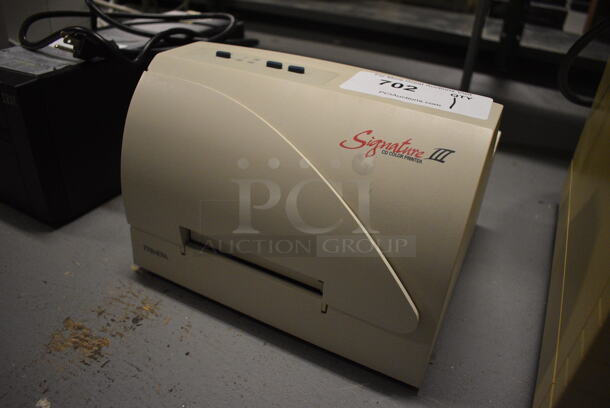 Signature III CD Color Printer. 10.5x10.5x8. (south basement 012) - Image 3 of 5
