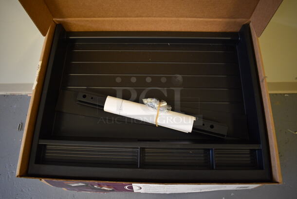 6 BRAND NEW IN BOX! O Sullivan Black Reversible Pencil Keyboard Drawer. 20.5x15.5x3. 6 Times Your Bid! (room 104)