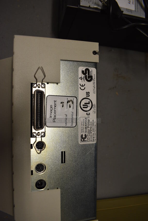 Signature III CD Color Printer. 10.5x10.5x8. (south basement 012) - Image 5 of 5