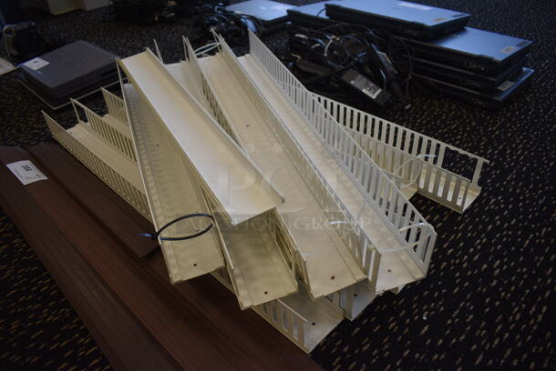 ALL ONE MONEY! Lot of Various Items Including White Poly Pieces and Brown Strips! (room 204) - Image 3 of 4