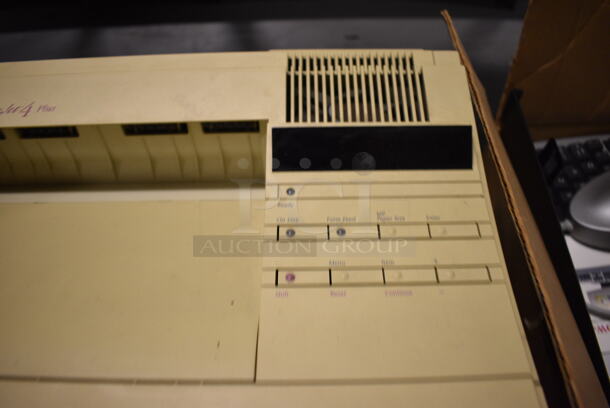 HP LaserJet 4 Plus Countertop Printer. 16x16x12. (south basement 012) - Image 3 of 4