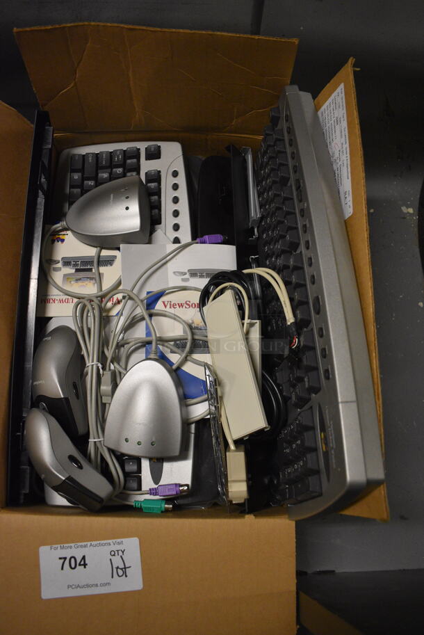 ALL ONE MONEY! Lot of Various Items Including Keyboards and Mice! (south basement 012)