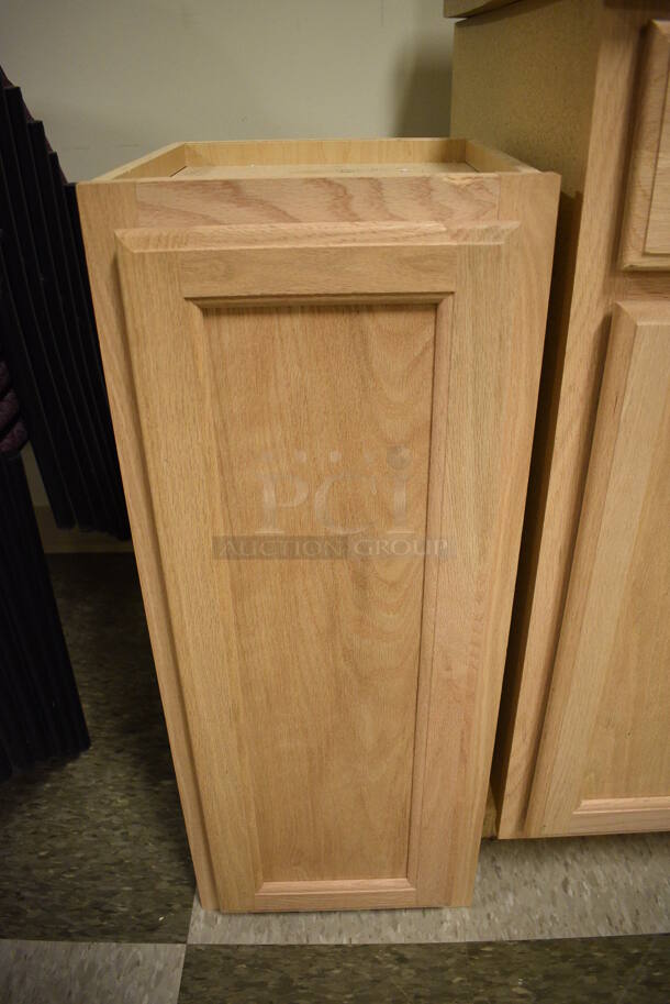 3 Various Wooden Items; 2 Cabinets w/ Countertop and 1 Missing Countertop. 26x25x39, 23x25x39, 12x13x30. 3 Times Your Bid! (room 103) - Image 4 of 10