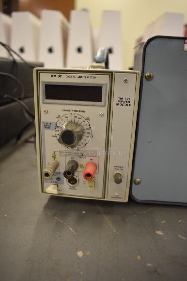 5 Various Items; Two Hampdon SFR-100 Ohms, Hampden EM810 Electro Mechanical Brake, Hampden DB-100 Dynamic Braking and TM 501 Power Module. Includes 15.5x4x6. 5 Times Your Bid! (south basement 019) - Image 5 of 5