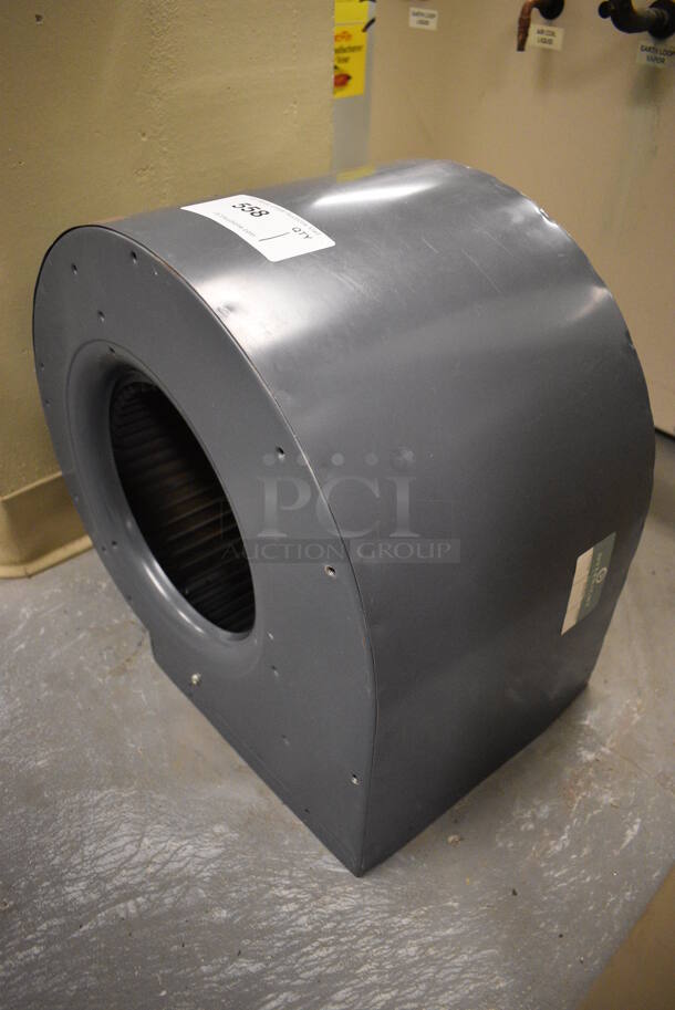 Metal Commercial Blower. 12x17x17. (north basement 004) - Image 2 of 5