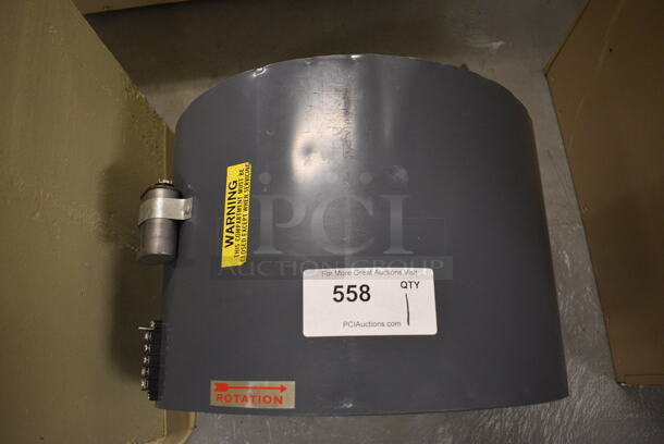 Metal Commercial Blower. 12x17x17. (north basement 004) - Image 3 of 5
