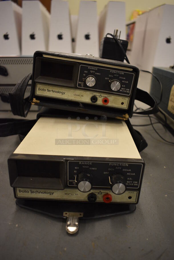2 Data Technology Units; Model 15 and Model 45. Includes 6.5x15x3.5. 2 Times Your Bid! (south basement 019)