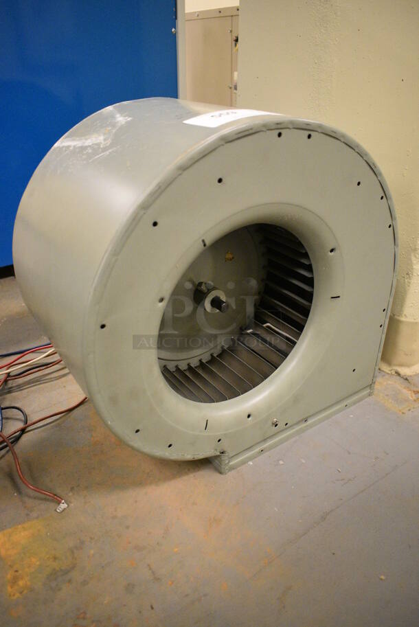 Metal Commercial Blower. 10.5x17x17. (north basement 004)
