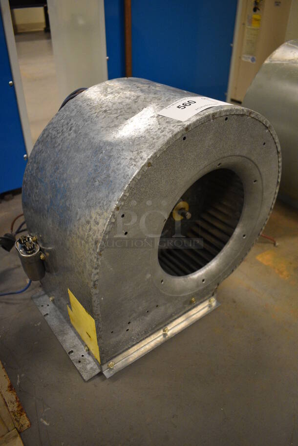 Metal Commercial Blower. 9.5x16x15.5. (north basement 004) - Image 3 of 6