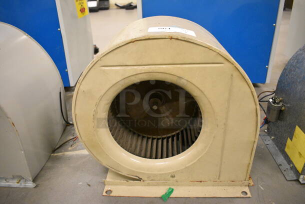 Metal Commercial Blower. 10.5x17x16. (north basement 004)