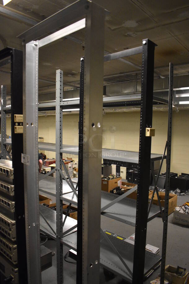 2 Various Metal Racks. 2 Times Your Bid! Includes 20x15x84. (south basement 012) - Image 2 of 3