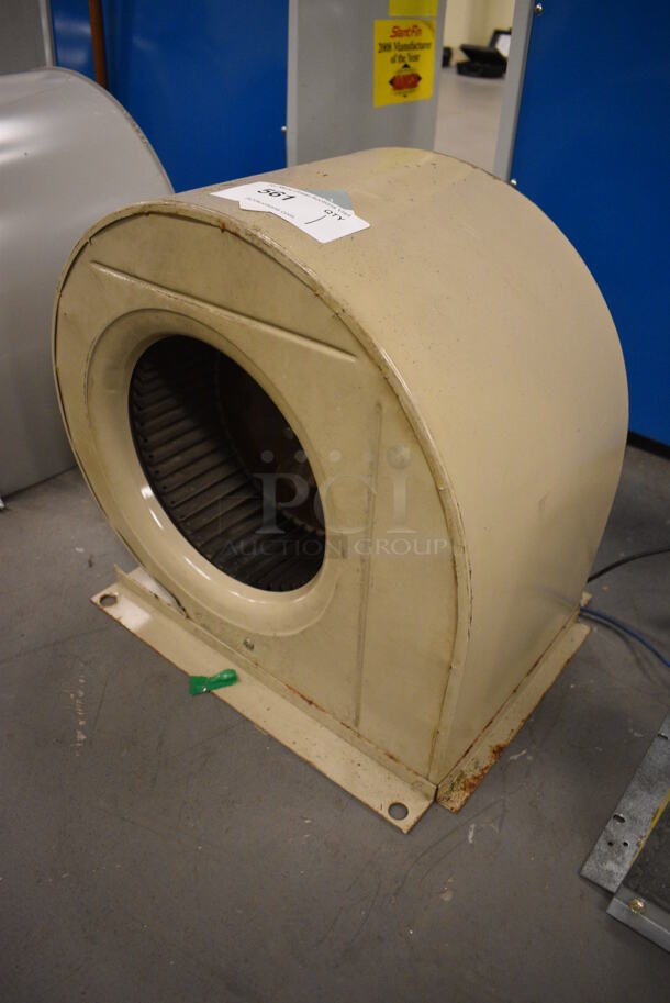Metal Commercial Blower. 10.5x17x16. (north basement 004) - Image 2 of 6