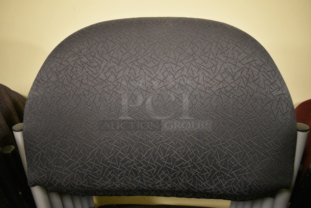 6 Chairs on Gray Legs. 19x18x32. 6 Times Your Bid! (room 103) - Image 4 of 5