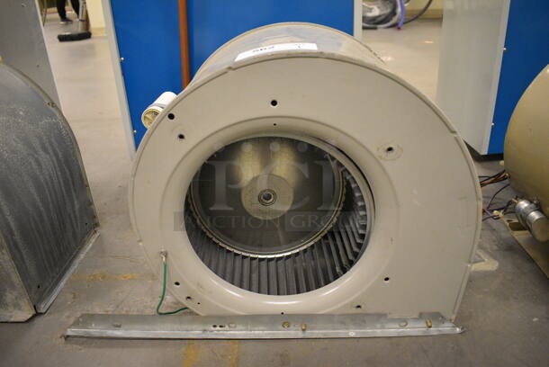 Metal Commercial Blower. 13x25x17. (north basement 004)