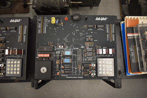 3 Various Items; 2 Lab-Volt Microprocessor Trainers and Lab-Volt Transducer Trainer. Includes 13x12x12. 3 Times Your Bid! (south basement 019) - Image 3 of 7