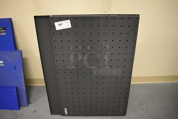 ALL ONE MONEY! Lot of 2 Gray Metal Pieces! Includes 23x1x35, 27.5x0.5x35. (south basement 017) - Image 1 of 3