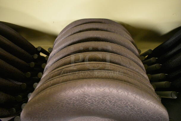 8 Purple Chairs on Black Legs. 19x18x32. 8 Times Your Bid! (room 103) - Image 4 of 4